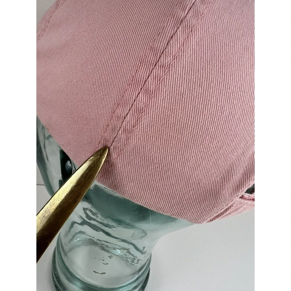 St. Louis Carousel In Faust Park St Louis Mo Baseball Hat Ball Cap Pink